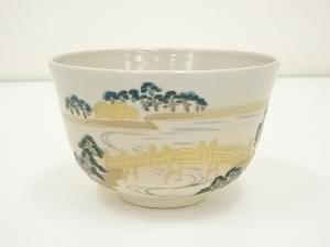 京焼　押小路窯造　色絵松島茶碗